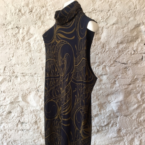 Dries van noten turtleneck sleeveless top - Picture 3 of 4